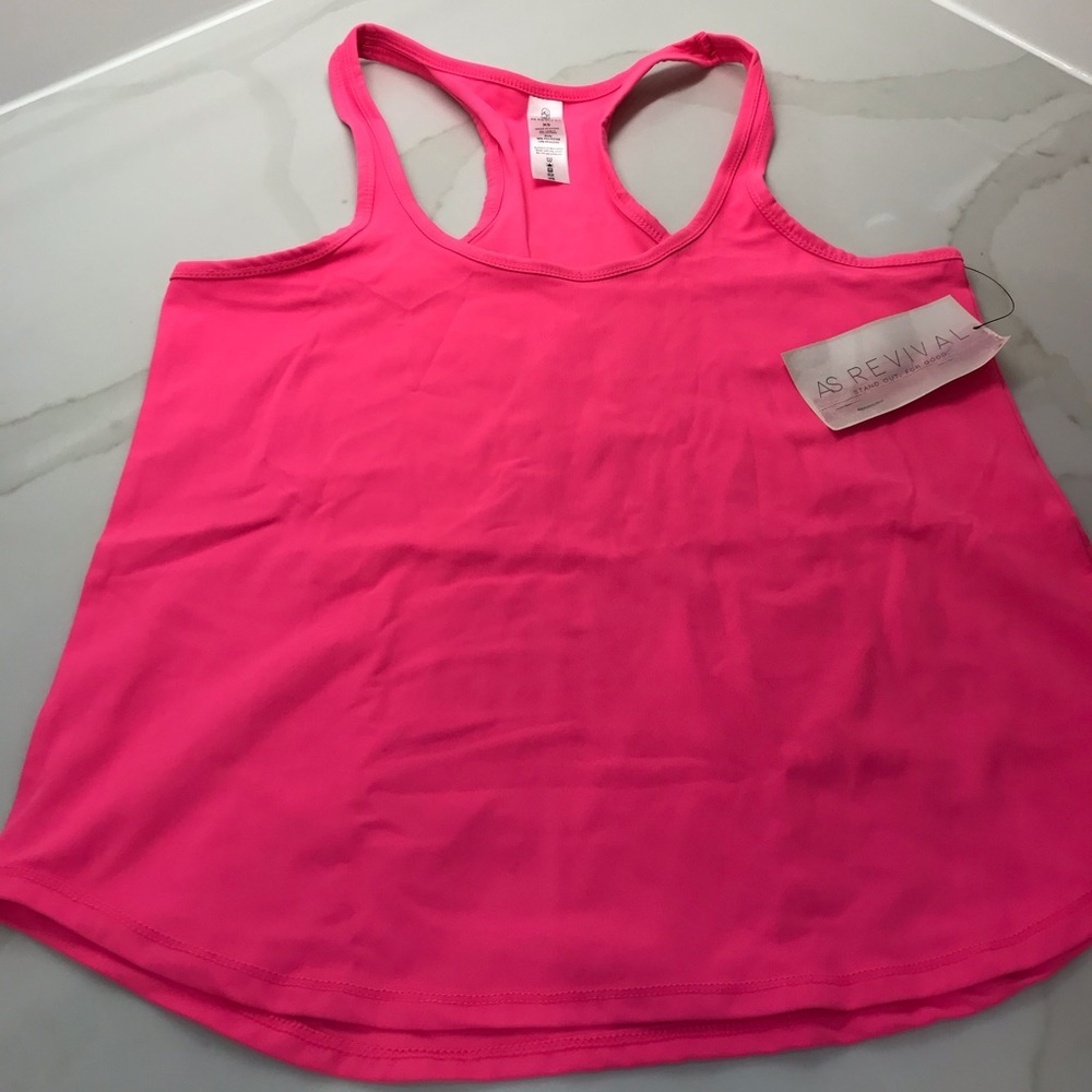 ALTAR’D STATE NEON PINK TANK NEW